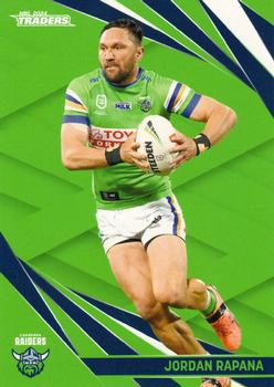 2024 NRL Traders Titanium #015 Jordan Rapana Front